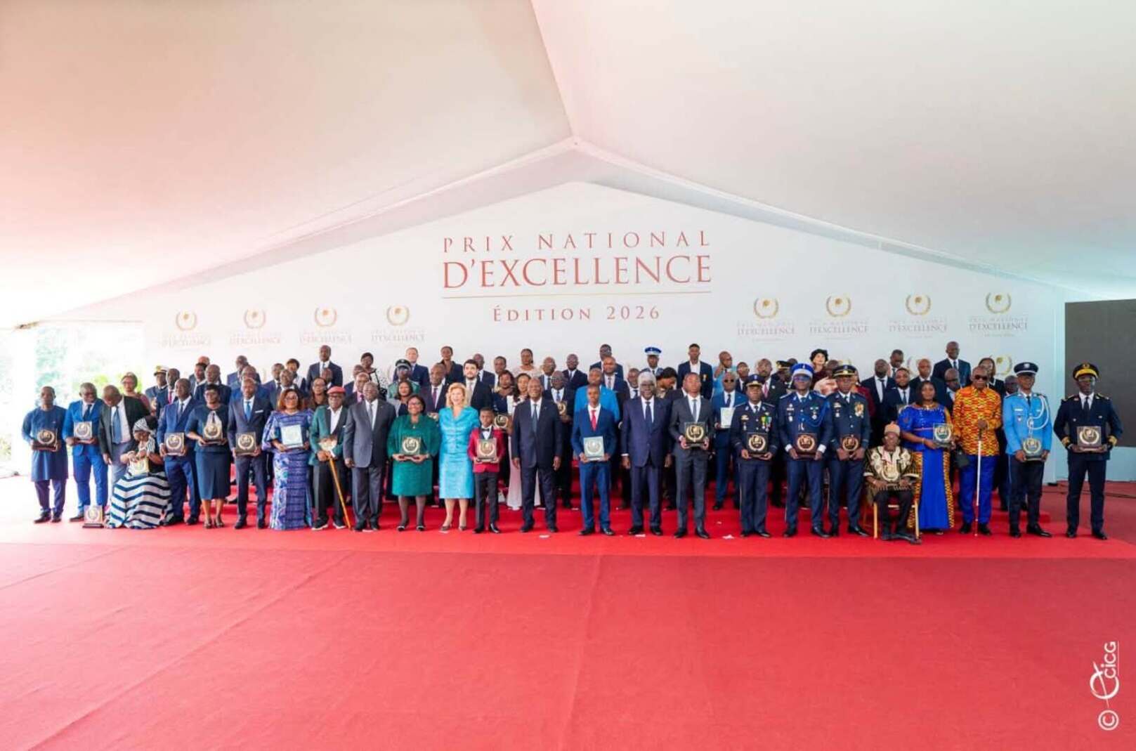 Côte d'Ivoire: 80 winners honored at the 13th National Excellence Awards